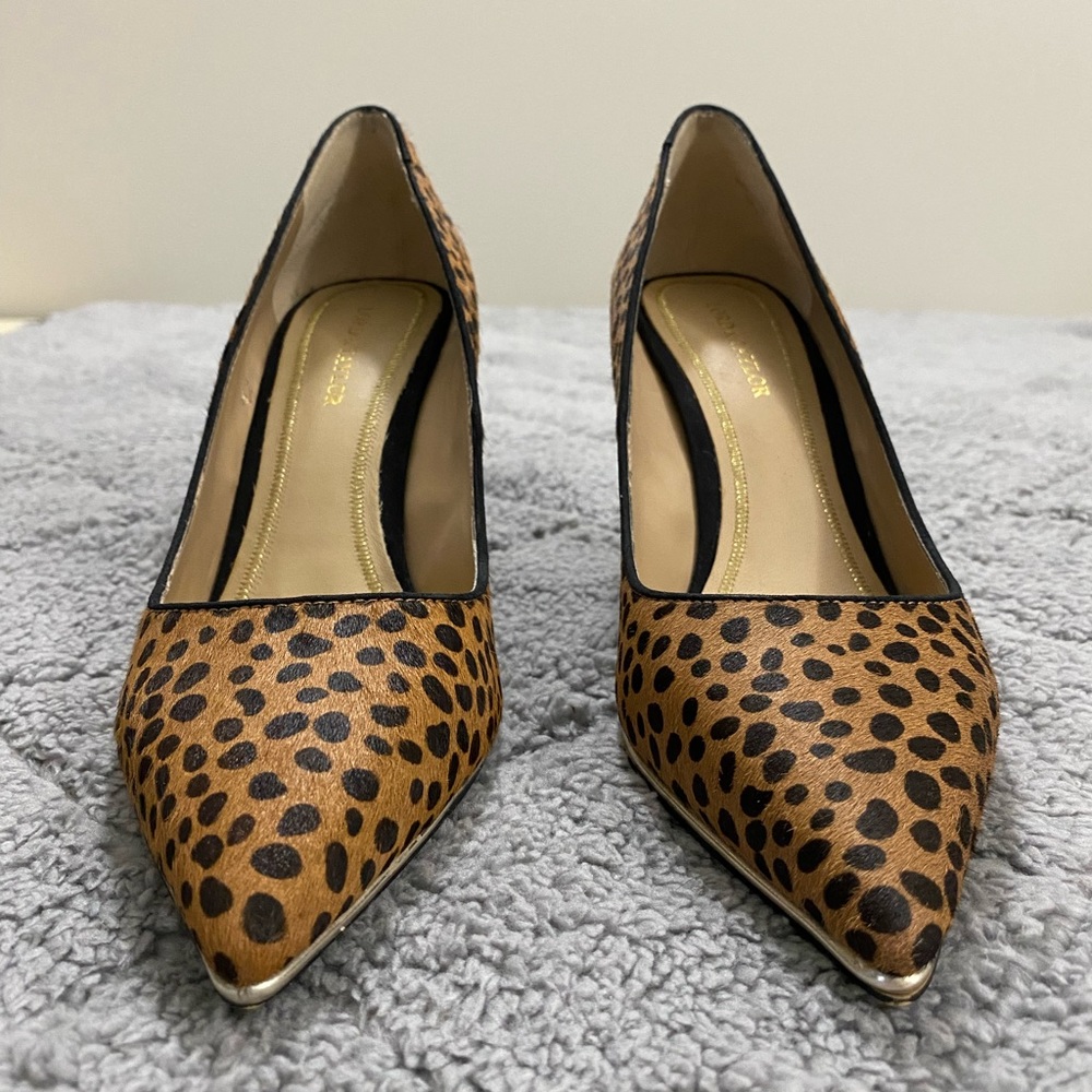 Lord & Taylor leopard print heels - Picture 2 of 16